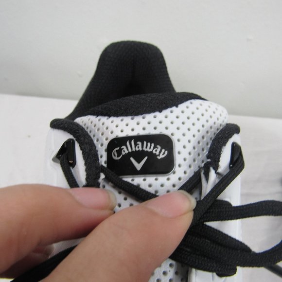 LAST ONE! Callaway Men's Golf Shoe, White, no box - Picture 4 of 8
